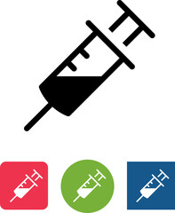 Poster - Hypodermic Needle Icon