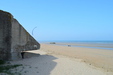 Wall Mural -  La plage d'Utah-Beach à Saint-Martin-de-Varreville (La Manche - Normandie - France)