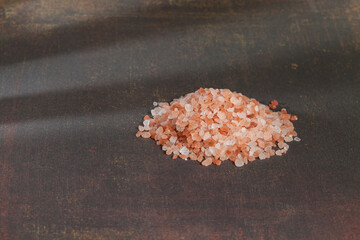 Poster - Himalayan Pink Salt Crystals - Gourmet Red Rock Crystals from Pakistan.