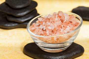 Wall Mural - Himalayan Pink Salt Crystals - Gourmet Red Rock Crystals from Pakistan.