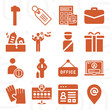© Nana - 16 pack of reason  filled web icons set