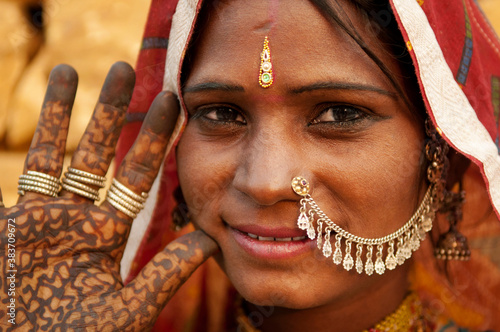 Plakat Indian woman