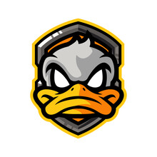 Duck Mascot Vector