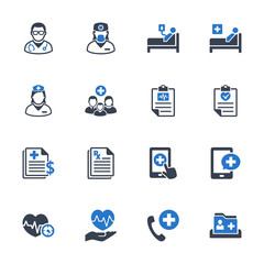 Wall Mural - Medical & health care icons - Set 1