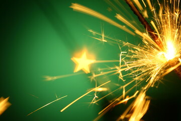 Wall Mural - christmas sparkler