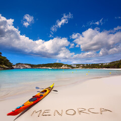 Wall Mural - Menorca Cala Galdana Beach in Ciutadella at Balearic