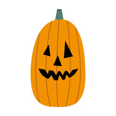 Poster - halloween pumpkin cartoon vector design