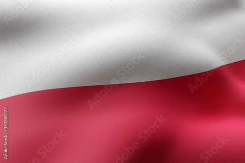 Dekoracja na wymiar  polska-flaga-3d