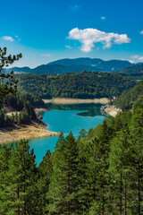 Wall Mural - Zaovine lake in Serbia