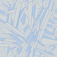 Vector Blue Broken Glass Texture