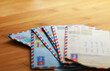 Old airmail letters