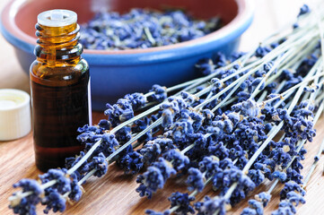 Lavender herb and essential oil