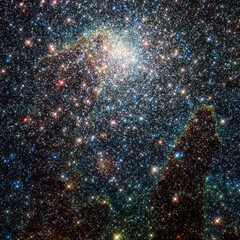 Wall Mural - galaxy stars. elements of this image furnished by nasa