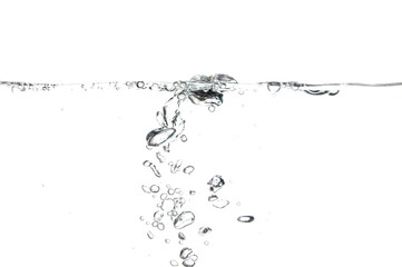 Wall Mural - fresh water with bubbles