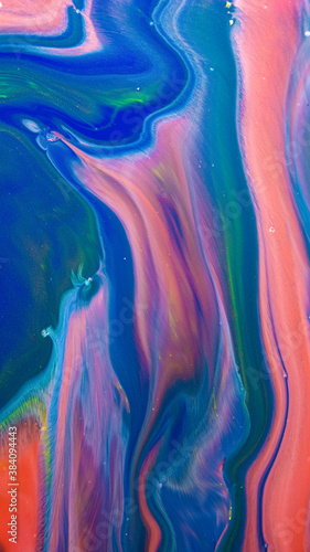 Okleiny na drzwi - Kolorowe - Wielobarwne  abstrakcyjne-malarstwo-akrylowe-i-akwarelowe