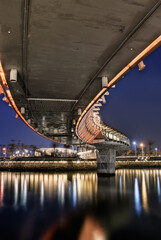 Poster - Bridge in night