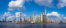 Panorama Of The Shanghai Skyline