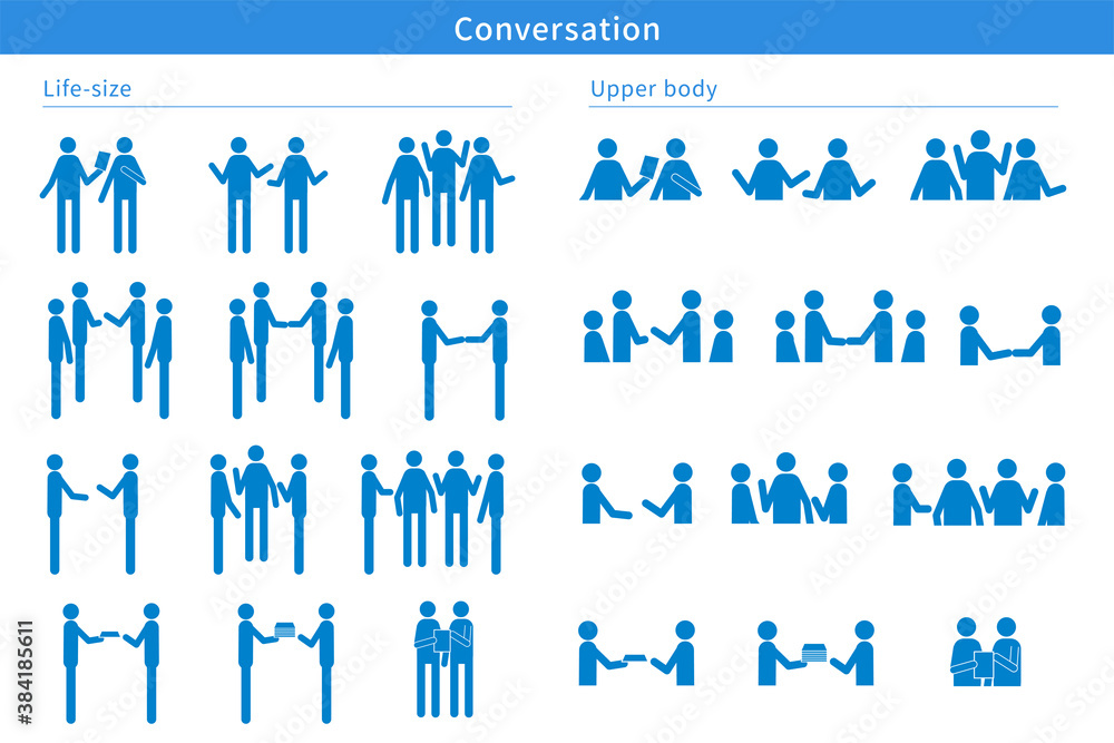 ミーティング ビジネス 打ち合わせ 相談 商談 会議 チーム 集団 会社 オフィス アイコン ベクター 素材 Ai Kwiaty Plakaty Ecowall24 Pl