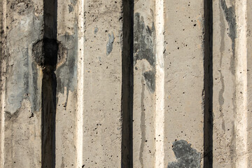 Wall Mural - gray cement wall