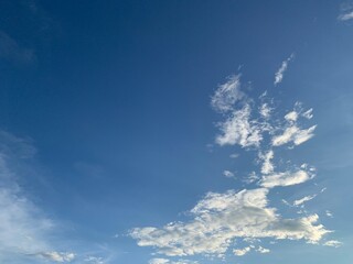 a cloud on blue sky background ep36