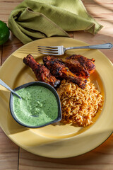 Poster - Peruvian Chicken Green Sauce