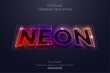 © Dark Anchor - Gradient Neon Editable Text Style Effect Premium