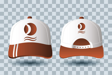 Wall Mural - sport caps branding accessories icons