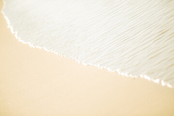 Canvas Print - Beach - sandy beach and ocean seaside landscape