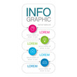 © vecarto - Vertical vector infographic template, 4 steps or options. Data presentation, business concept design for web, brochure, diagram.