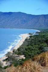 Wall Mural - View of the coast near Port Douglas Queensland Australia