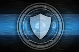 Fototapeta Zwierzęta - Network & Computer security & protection shield