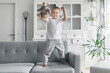 © and.one - Cute child at home in the living room