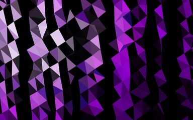 Light Purple vector abstract mosaic pattern.