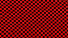 Slow Moving Waving Red Black Checkerboard 8-Bit Motion