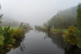 Fototapeta Las - Das Donautal im Herbst