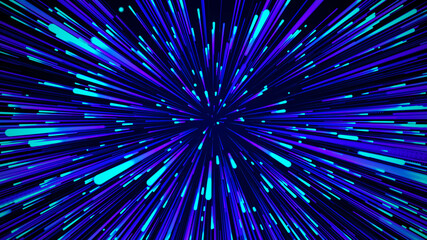 Wall Mural - abstract circular speed background. centric motion of star trails. starburst dynamic lines or rays. 