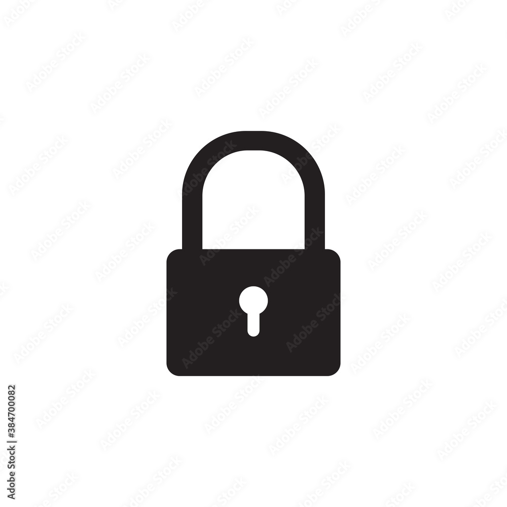 lock icon symbol sign vector