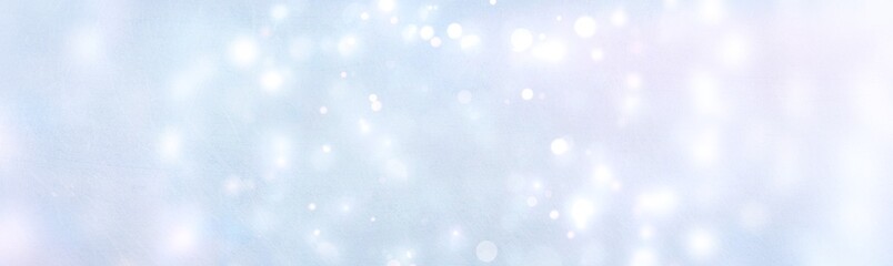 Wall Mural - abstract blue background with bokeh lights - christmas background banner grunge texture