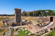 Circus Maximus Ruins in city of Rome, Italy