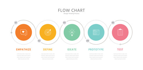 Simple infographic design template