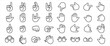 © great19 - Simple Set of hand gesture sign and expression Related Vector icon graphic design. Contains such Icons as hand fist, pointing finger, counting and more