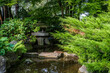 Japanese garden in  in Spa Gardens Oberlaa, Vienna, Austria