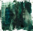 Watercolor drips. Natural deep green background. Abstract painting. Oil on canvas. Background texture. Modern Wallpaper