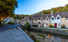 View Of Castle Combe Village In England