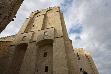 Tour du Palais des Papes à Avignon, France