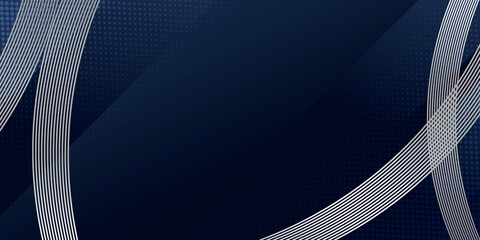Wall Mural - abstract blue metallic carbon presentation background 
