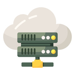 Canvas Print - Cloud Server 