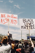 Protest Signs For Black Lives Matter