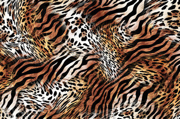 Poster - abstract animal skin print 