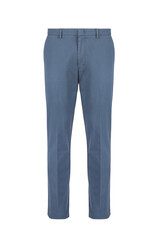 Wall Mural - Blue men's classic trousers. Front view